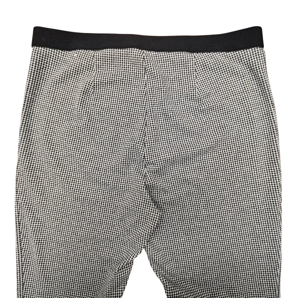 Talbots‎ Soho Ankle Pants Womens 16 Houndstooth Pull On Career Stretch Knit